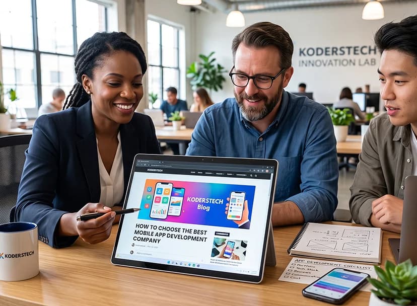 How to Choose the Best Mobile App Development Company